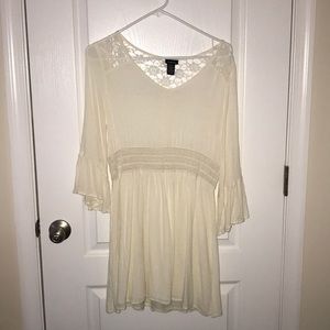 Rue21 cream dress